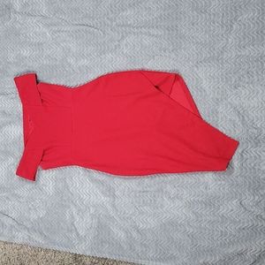 Red Fashion Nova Do or Die dress size medium